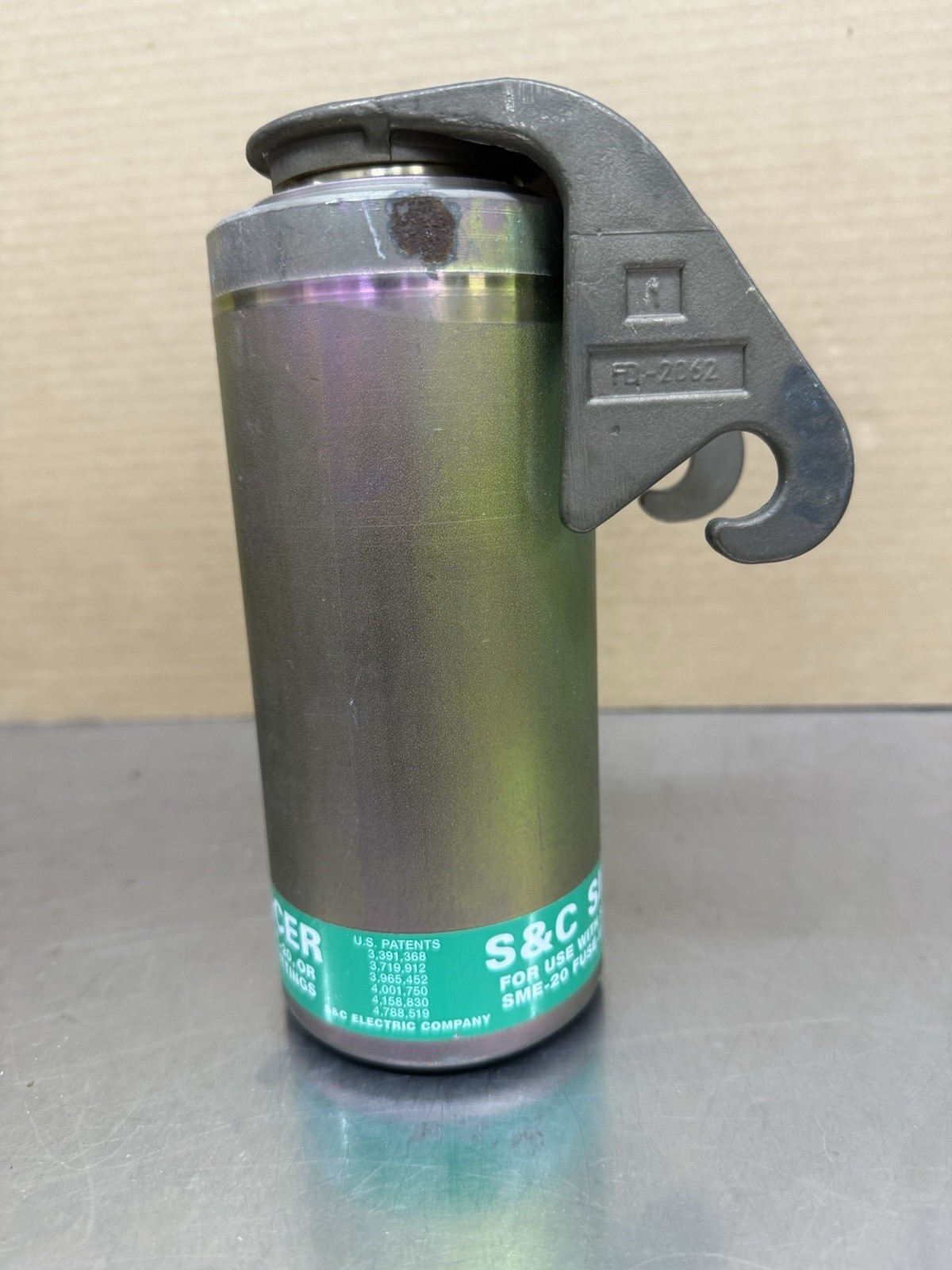 S&C Electric Silencer Fuse Unit End Fitting SM-20 SML-20 SME-20 New Old Stock S&C Electric Silencer Fuse Unit End Fitting SM-20 SML-20 SME-20 New Old Stock
