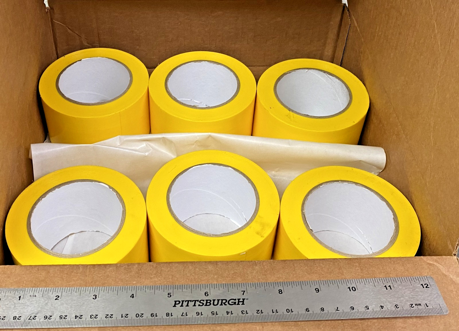 HBM Supply Yellow Platers Tape  3\