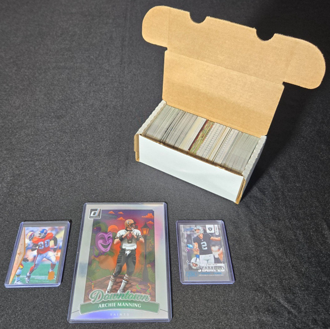 AnotherTime Lot of 259 Football Cards Archie Manning Downtown Daniel Carlson /25 AnotherTime Lot of 259 Football Cards Archie Manning Downtown Daniel Carlson /25