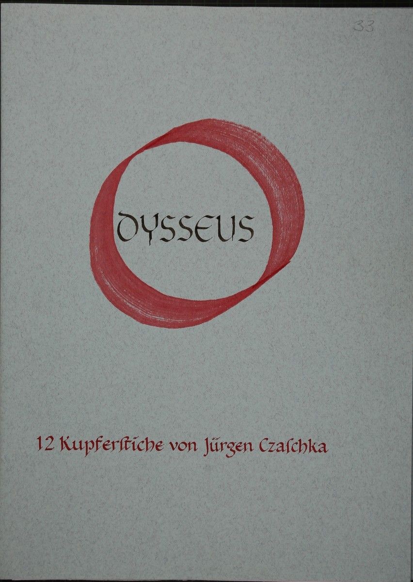 Odysseus. 12 copper engravings by Jürgen Czaschka. 1998 Signed 11/20 Edition