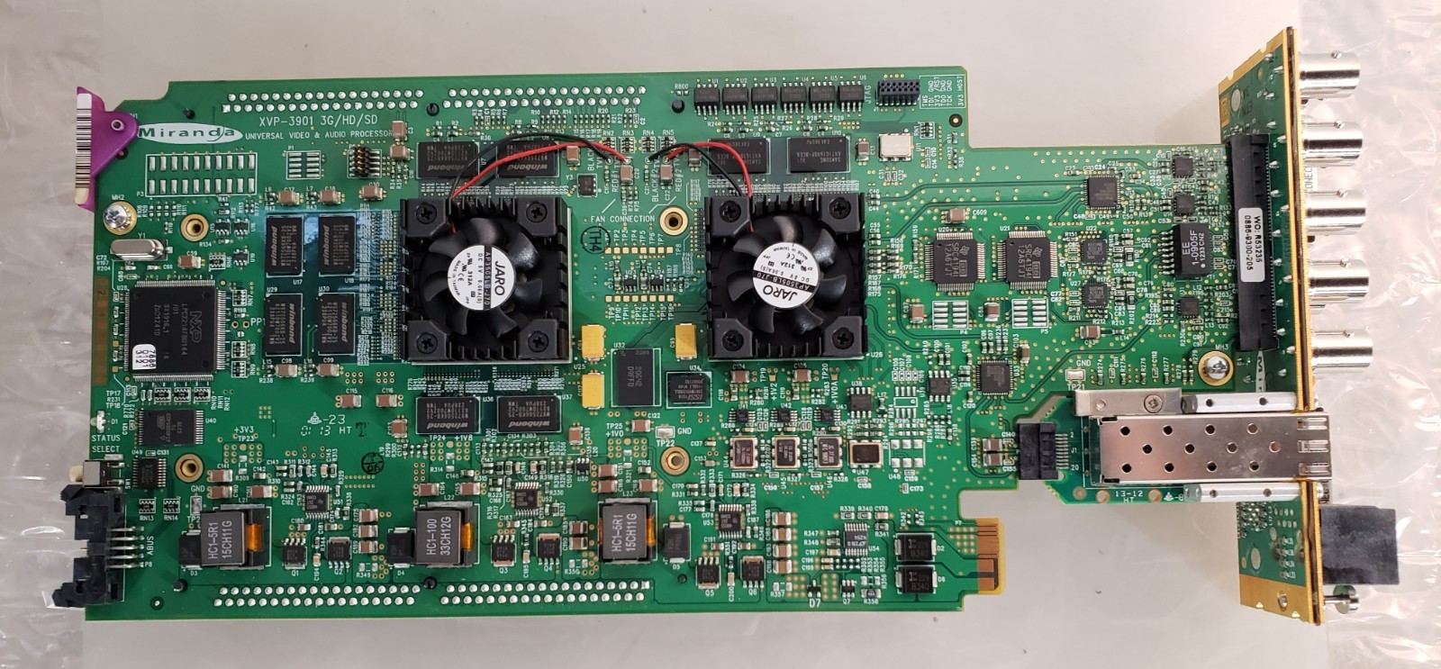 Miranda XVP-3901 3G/HD/SD UP/Down/Cross-Converter Universal AudioVideo Processor