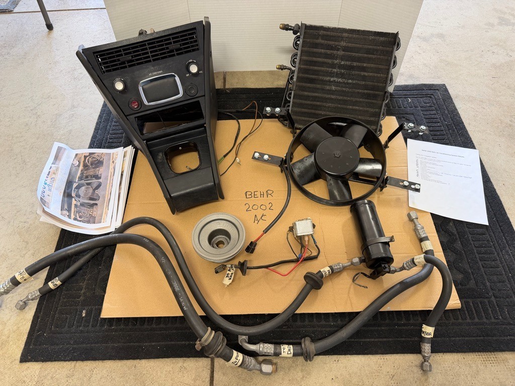 1968-1976 BMW 2002 Ti Tii E10 AIR CONDITIONING  BEHR System