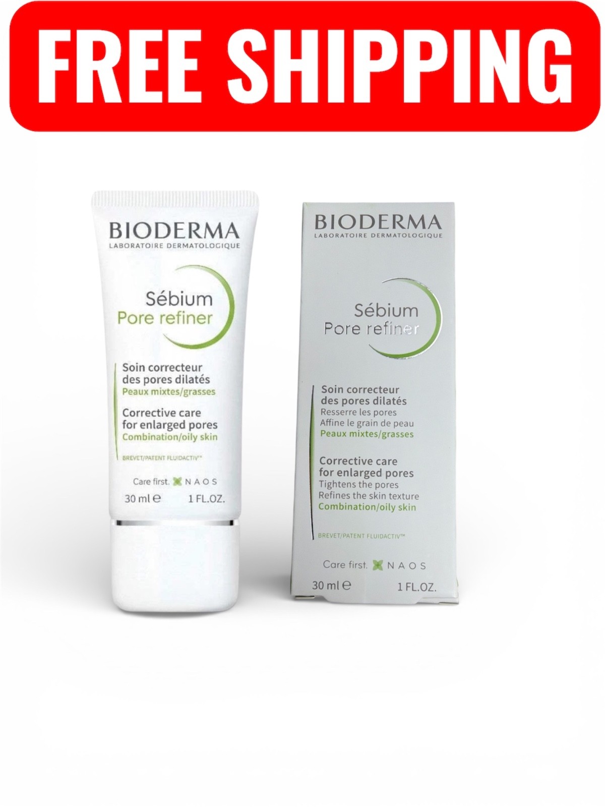 Bioderma Sebium Pore Refiner 1 fl oz 30 ml. Acne & Blemish Treatment Exp O7/2027 Bioderma Sebium Pore Refiner 1 fl oz 30 ml. Acne & Blemish Treatment Exp O7/2027