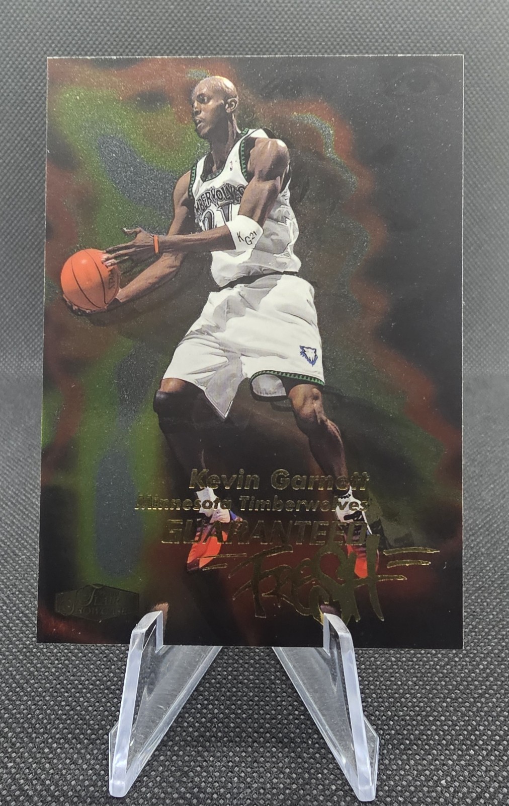 1999-00 Flair Showcase Guaranteed Fresh Kevin Garnett #3GF HOF Timberwolves 