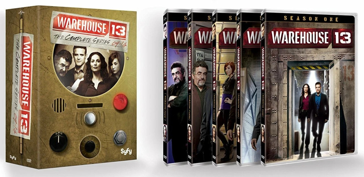 Warehouse 13 The Complete Series Seasons 1-5 (DVD) NEW/SEALED Warehouse 13 The Complete Series Seasons 1-5 (DVD) NEW/SEALED