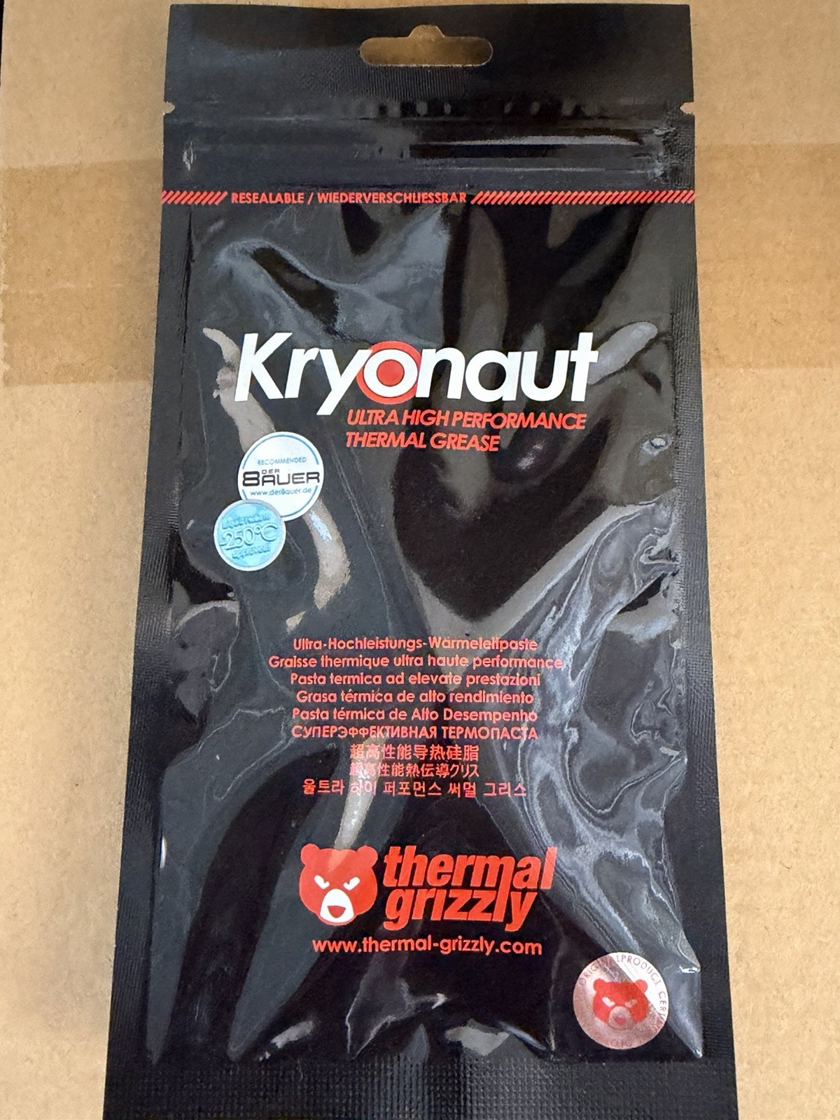 Thermal Grizzly Cryonaut High Preformance Thermal Paste Thermal Grizzly Cryonaut High Preformance Thermal Paste
