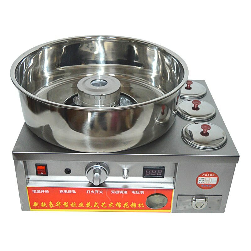 New luxury marshmallow fancy drawing/electric gas marshmallow machine commercial