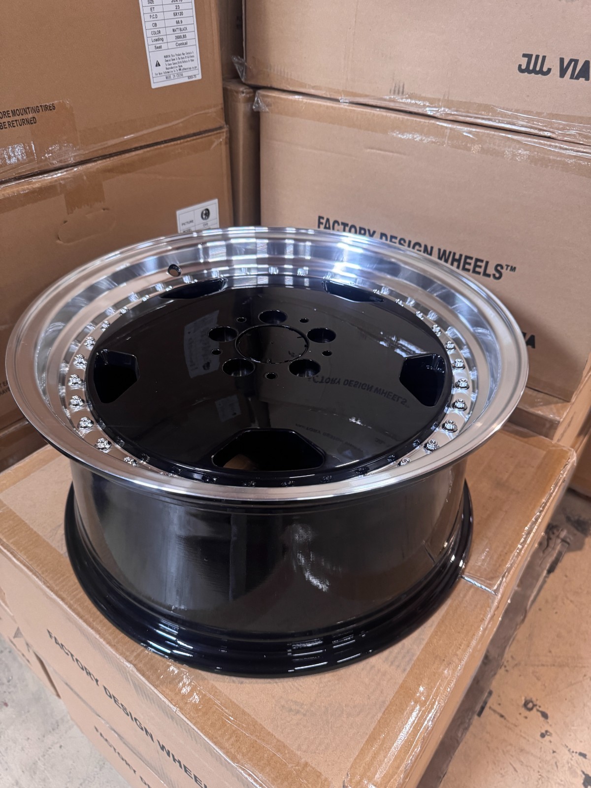 18 Inch Rims Aero 3 Monoblock gloss black 18x8.5 18x9.5 5x112 Fits Mercedes Benz