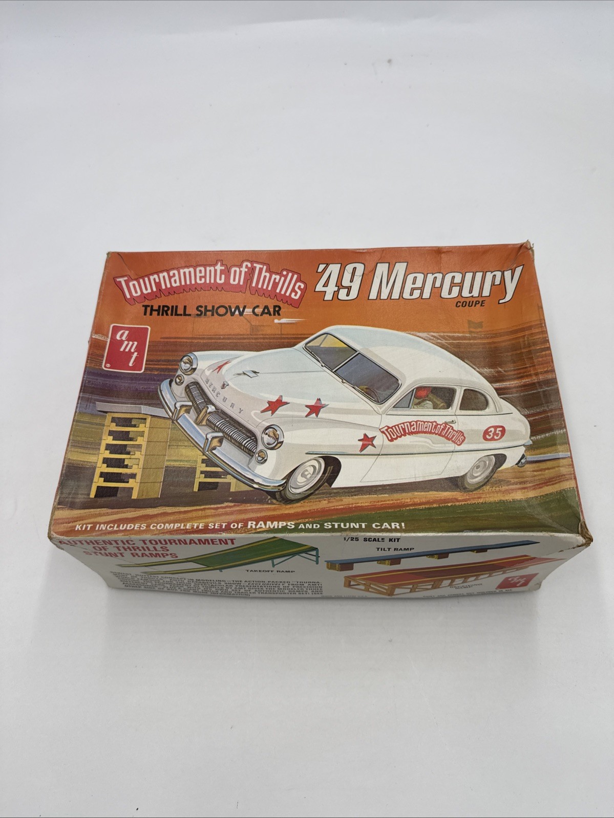 1949 MERCURY Tournament of Thrills AMT Model KIT SCALE 1/25th. NO DECALS VINTAGE 1949 MERCURY Tournament of Thrills AMT Model KIT SCALE 1/25th. NO DECALS VINTAGE