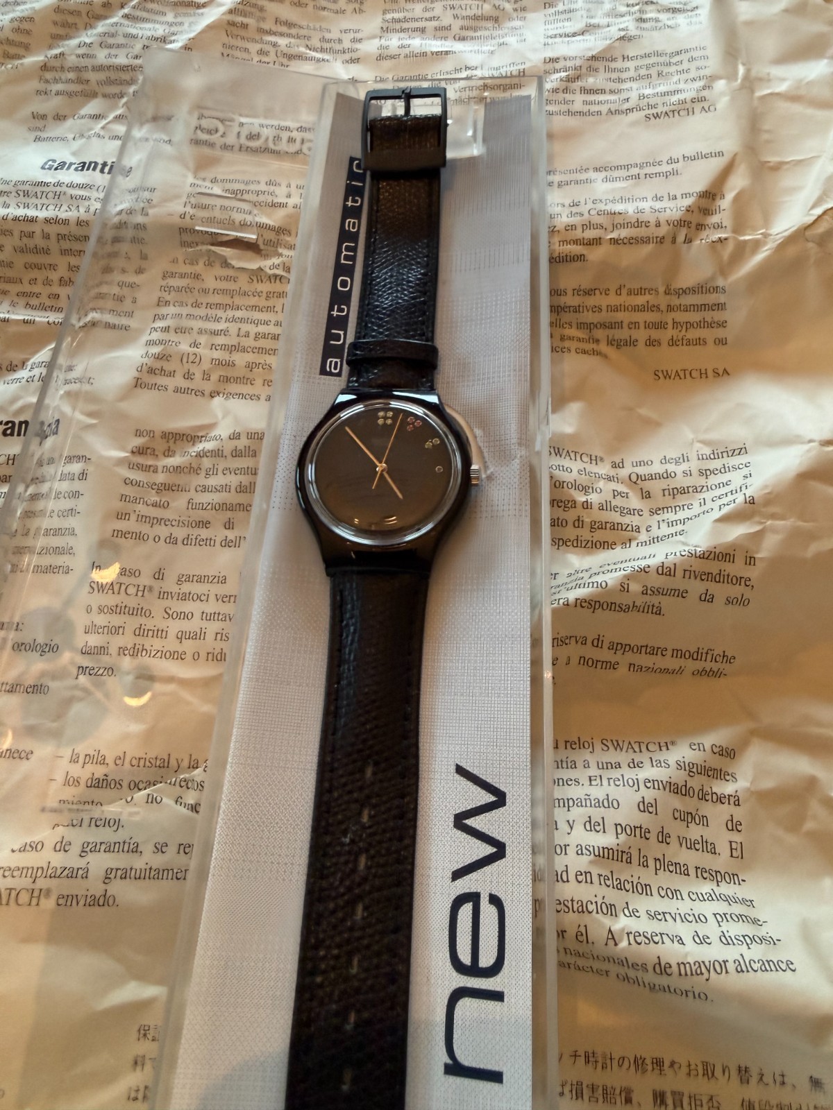 Rare 1985 Swatch Gent \ Rare 1985 Swatch Gent \
