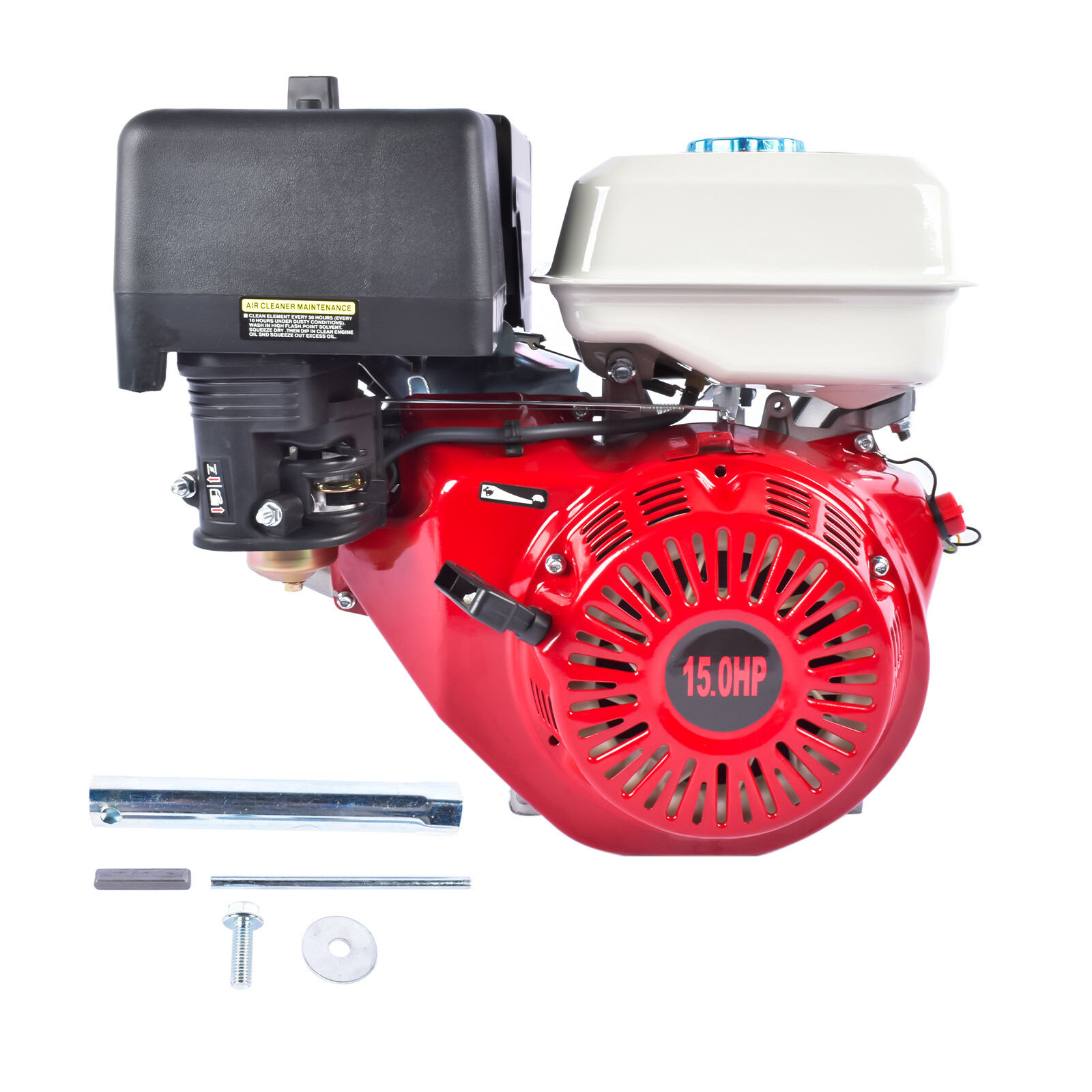 4 Stroke 15HP/13HP OHV Horizontal Shaft Gas Engine Recoil/Electric For Go Kart