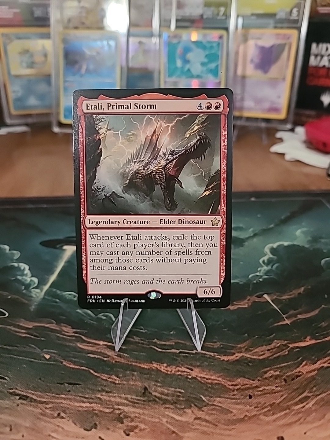 x1 Etali, Primal Storm FDN Foundations MTG 194 RARE M/NM 1x