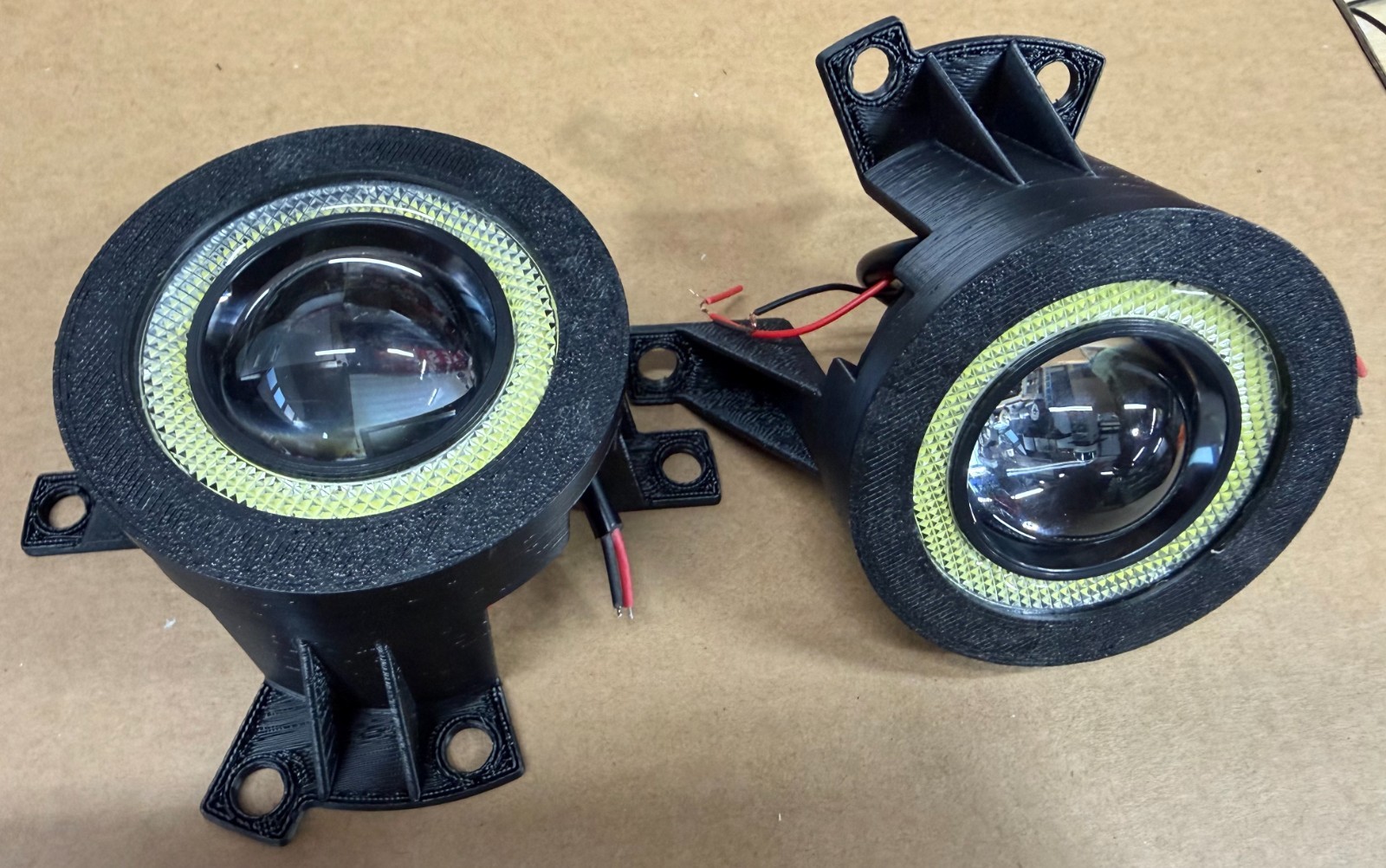 2012-2018 Audi A6/A7 C7/C7.5 COB LED fog lights with halo