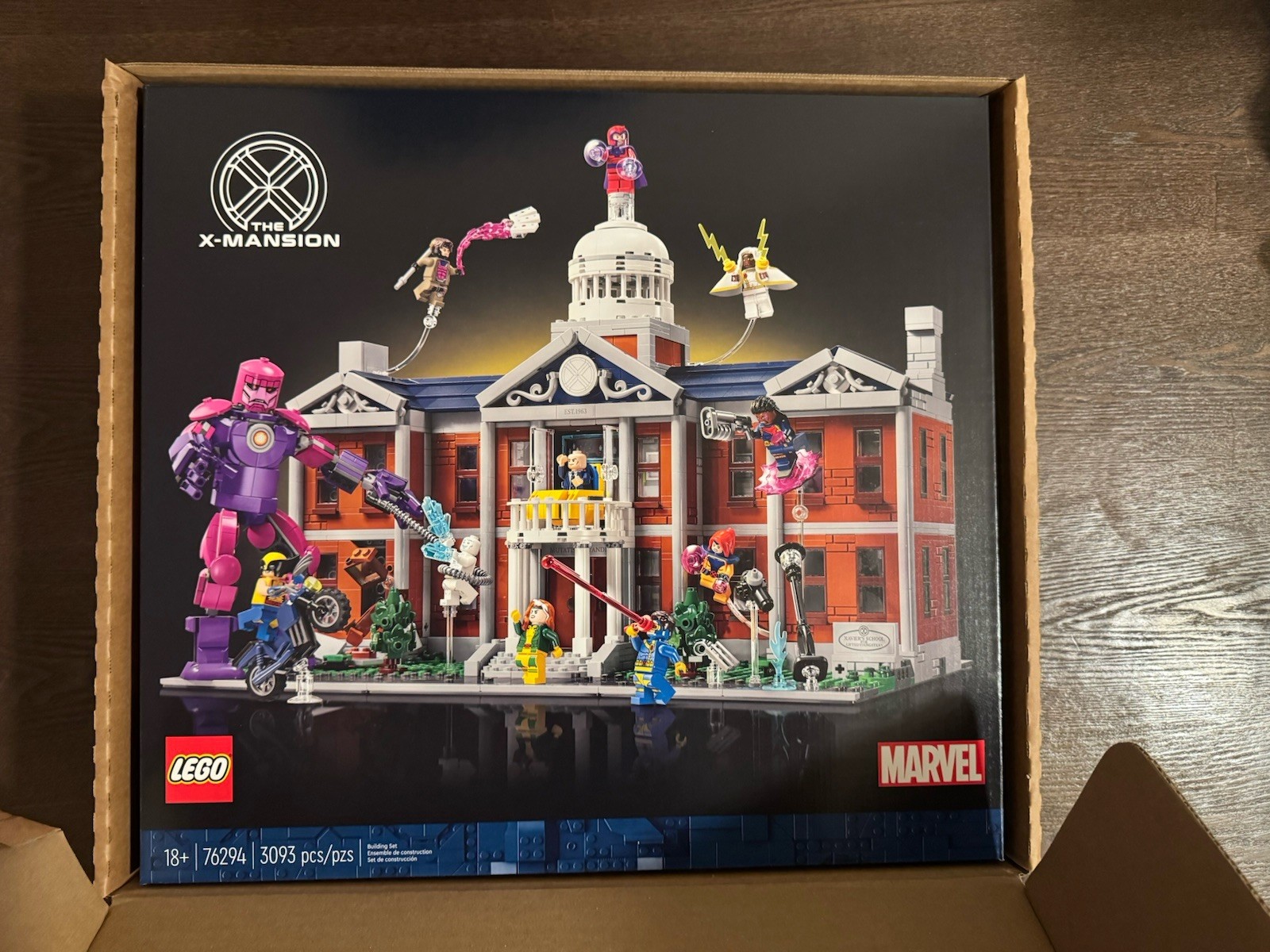 Lego 76294 Marvel X-Men The X-Mansion 3093pcs SEALED Lego 76294 Marvel X-Men The X-Mansion 3093pcs SEALED