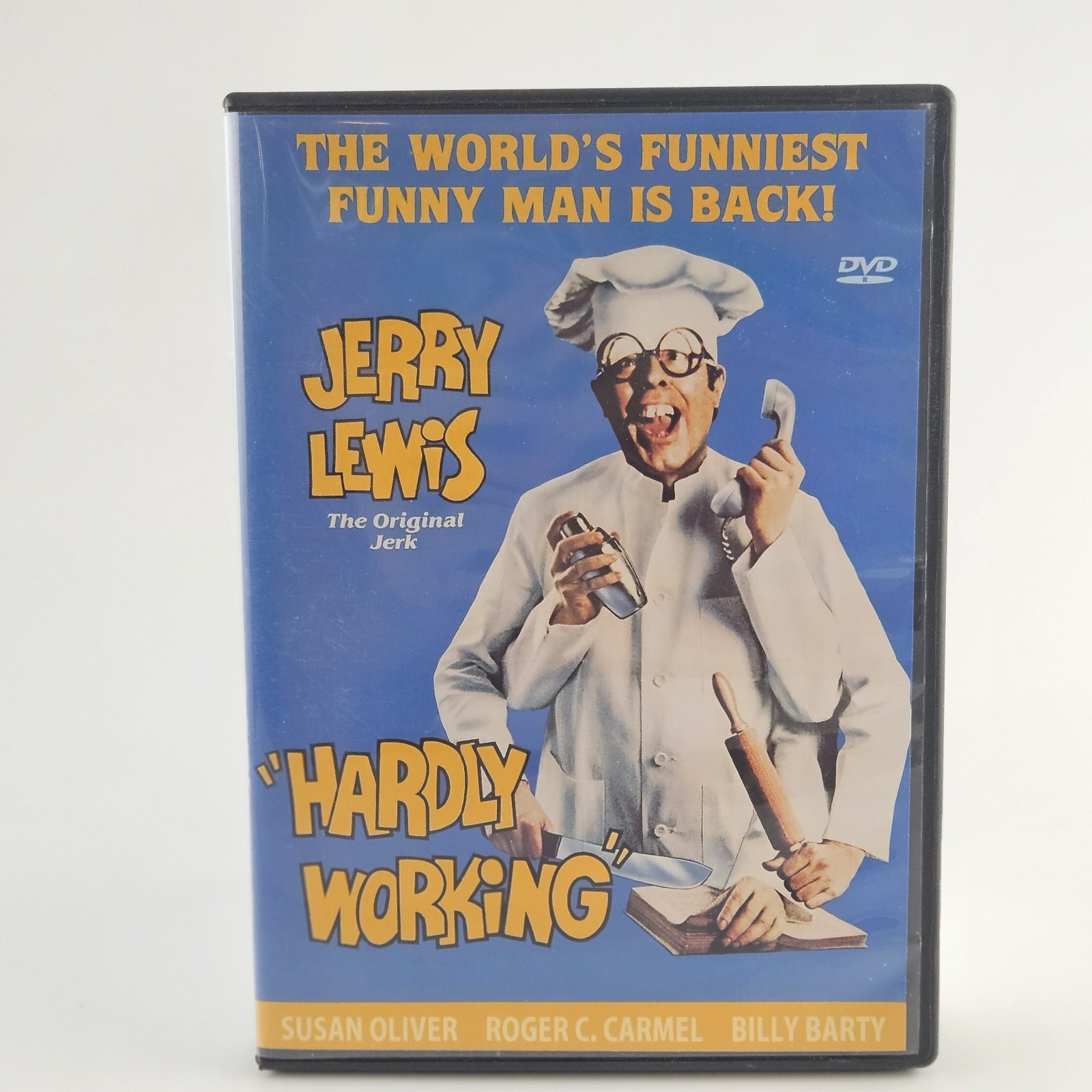 Hardly Working DVD 1980 Jerry Lewis Susan Oliver RARE Out Of Print Comedy Movie