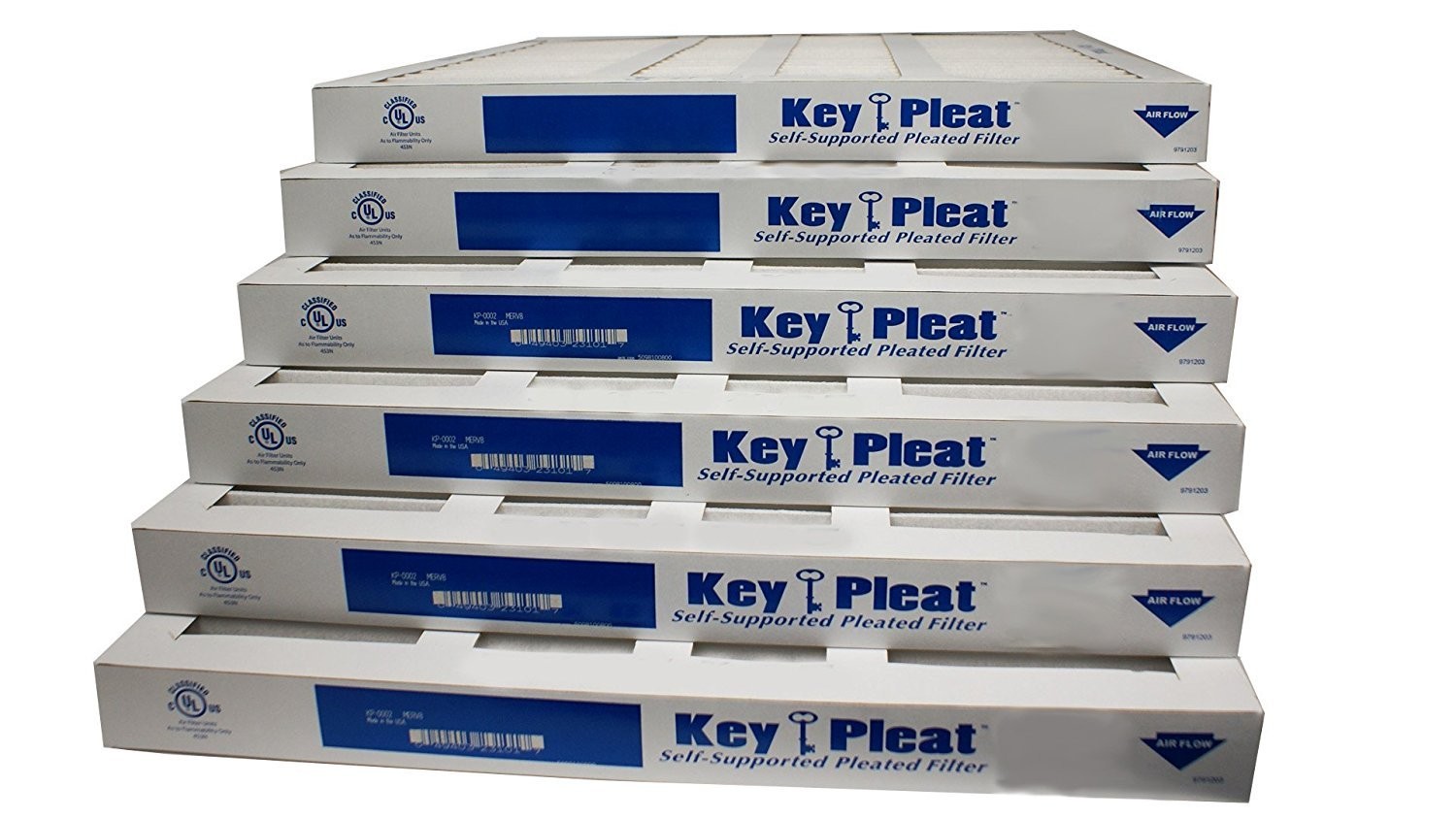 Lamons KP-16x20x2x6.AZ Furnace Air Filter 16x20x2 MERV 8 Lamons KP-16x20x2x6.AZ Furnace Air Filter 16x20x2 MERV 8