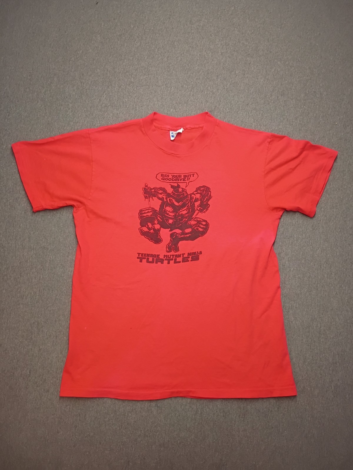 Vtg 80s TMNT Teenage Mutant Ninja Turtles T Shirt Hanes Beefy M Mirage Comic Red Vtg 80s TMNT Teenage Mutant Ninja Turtles T Shirt Hanes Beefy M Mirage Comic Red
