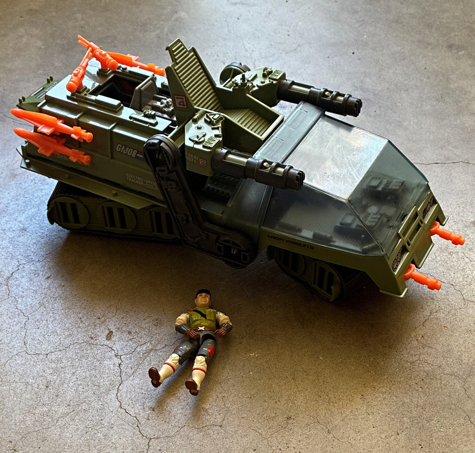 Vintage 1986 Hasbro G.I. Joe H.A.V.O.C. Vehicle Havoc 💥 Complete💥 Vintage 1986 Hasbro G.I. Joe H.A.V.O.C. Vehicle Havoc 💥 Complete💥