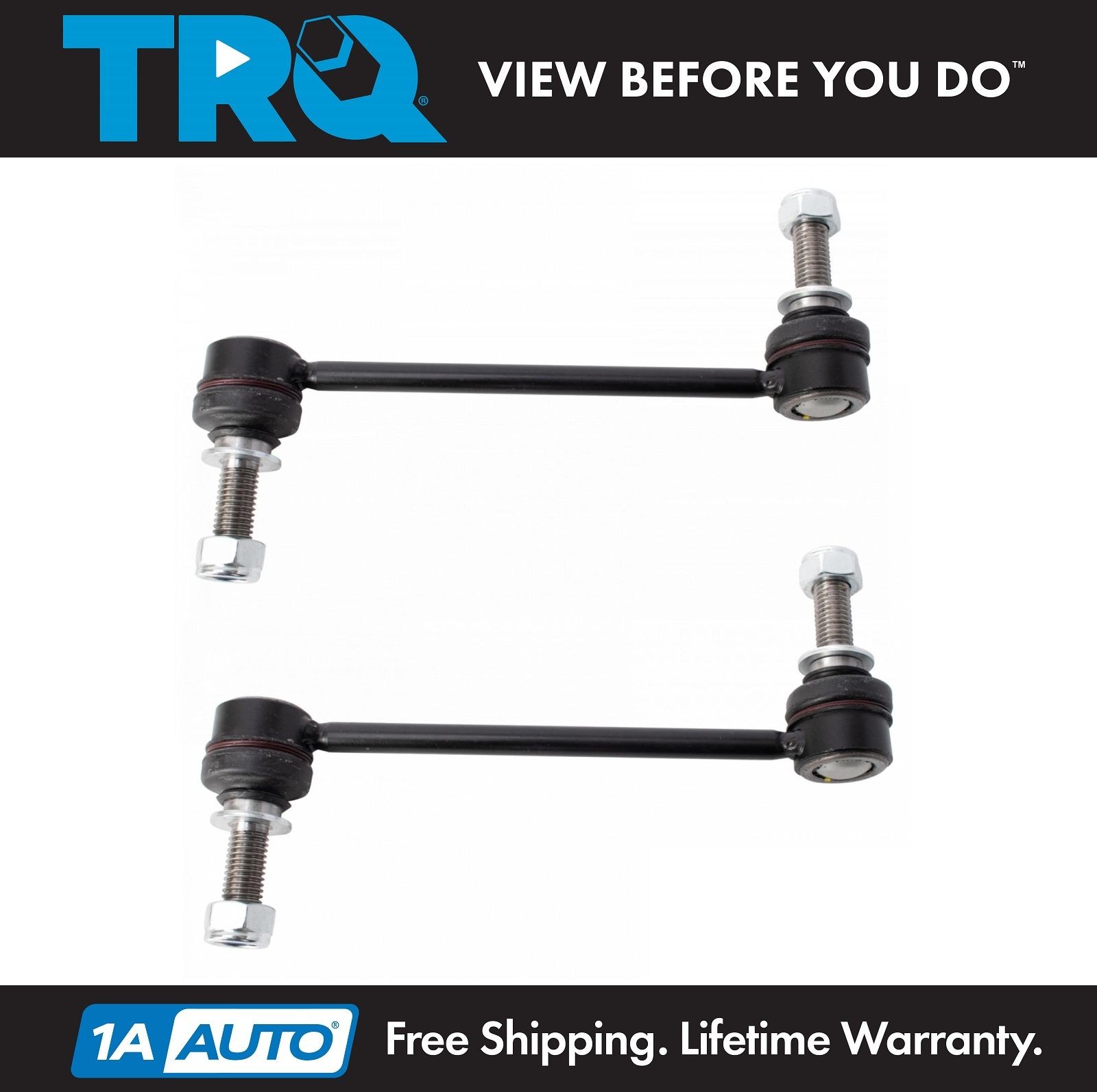 TRQ Front Sway Bar Link Set Fits Land Rover Discovery Range Rover