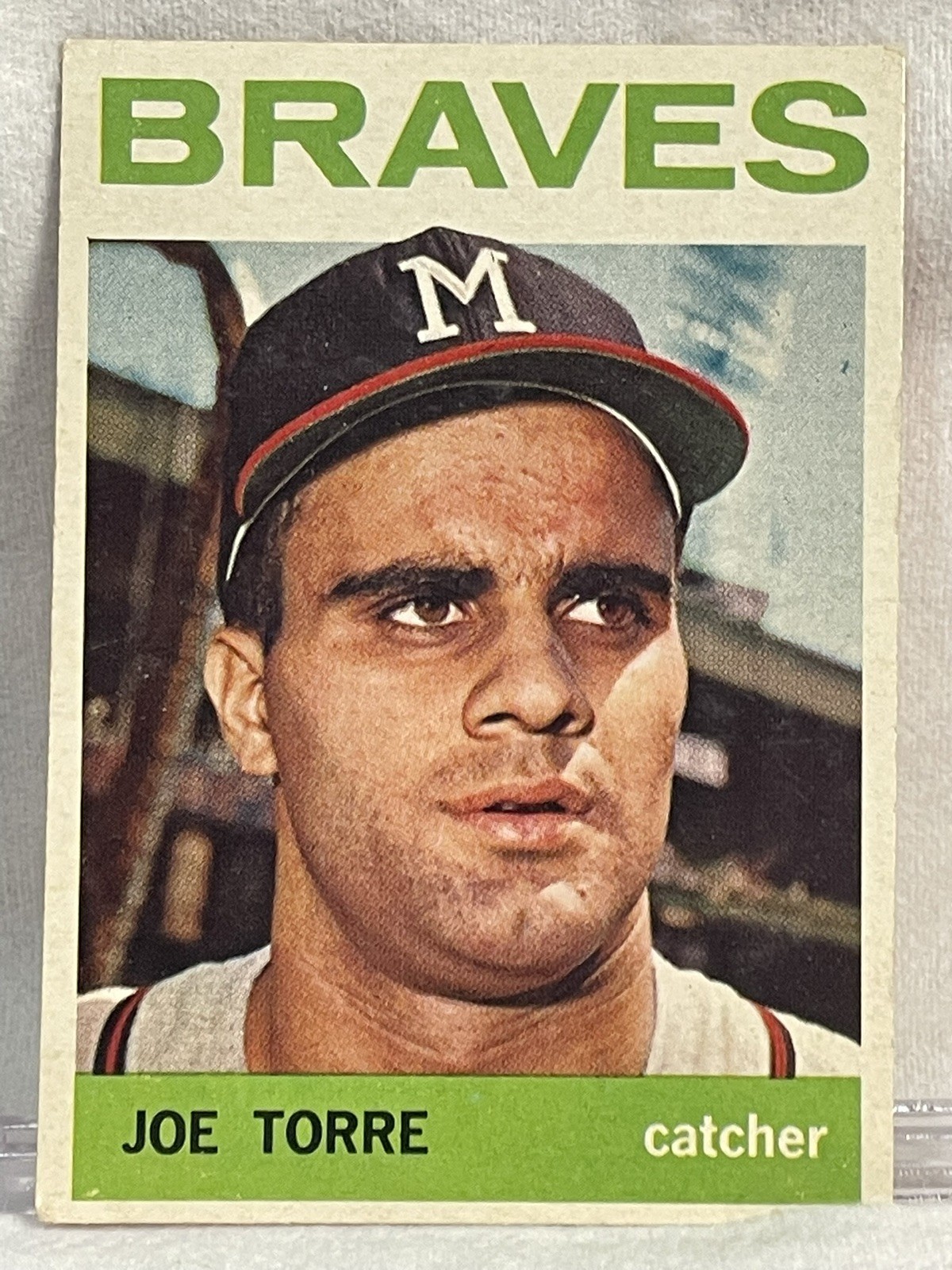 1964 Topps Joe Torre #70 Milwaukee Braves HOF EX 1964 Topps Joe Torre #70 Milwaukee Braves HOF EX