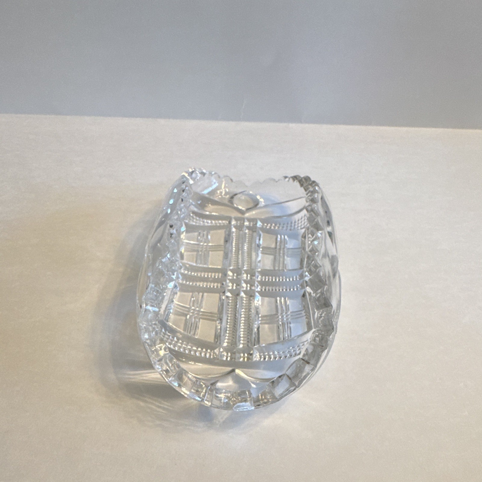 Tarentum Glass Cornell EAPG Oblong Relish Pickle Dish Antique 1898 Clear Glass