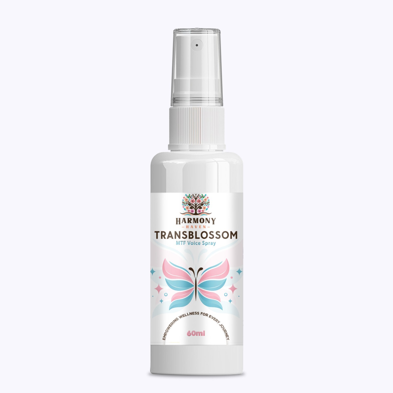 TransBlossom 60ml Voice Modifying Spray - MTF Transforming Liquid - Feminine