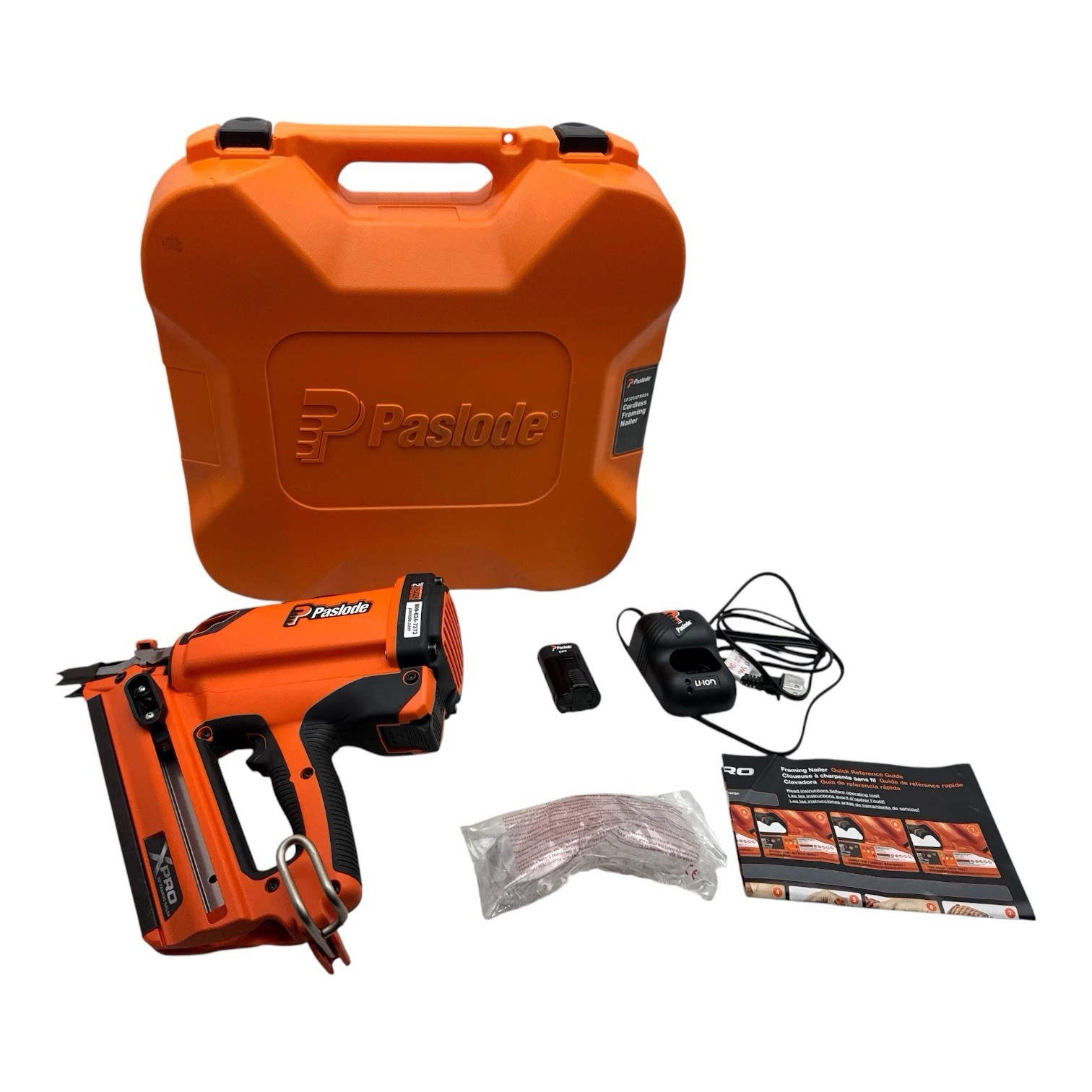Paslode XPro 30 Degree Fuel + Battery Framing Nailer CF325XPRO24 (Used)