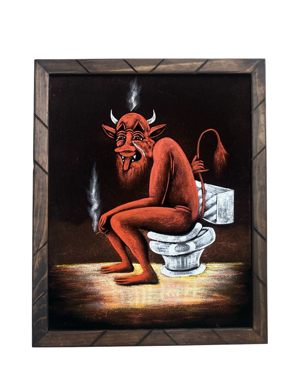 DEVIL ON THE TOILET , 18