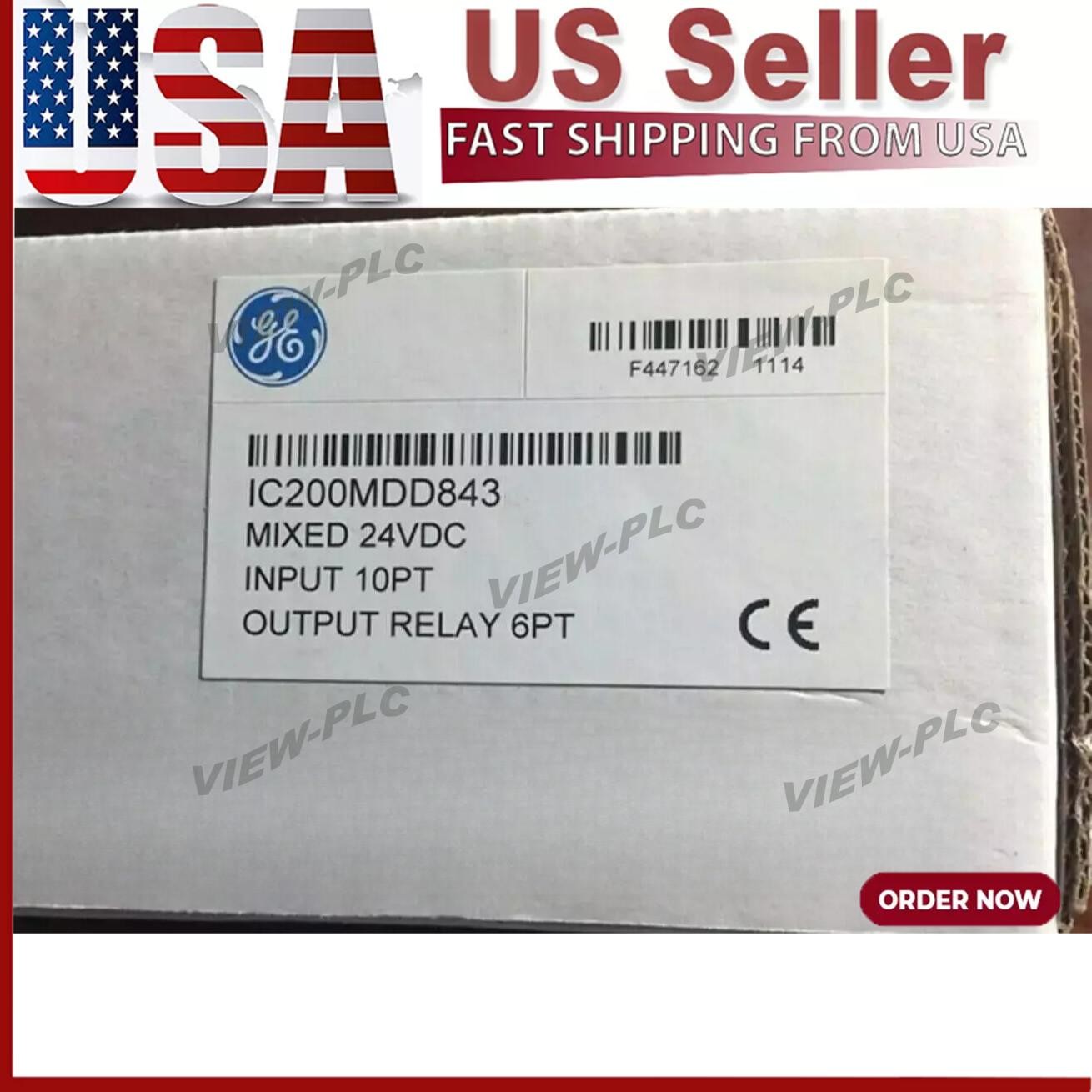 NEW IC200MDD843 GE FANUC 24VDC POS LOG input in box
