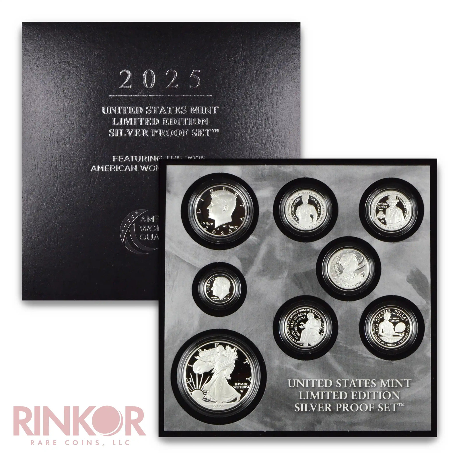 2025-S Limited Edition Silver 8-Coin Proof Set (Box and CoA) 2025-S Limited Edition Silver 8-Coin Proof Set (Box and CoA)