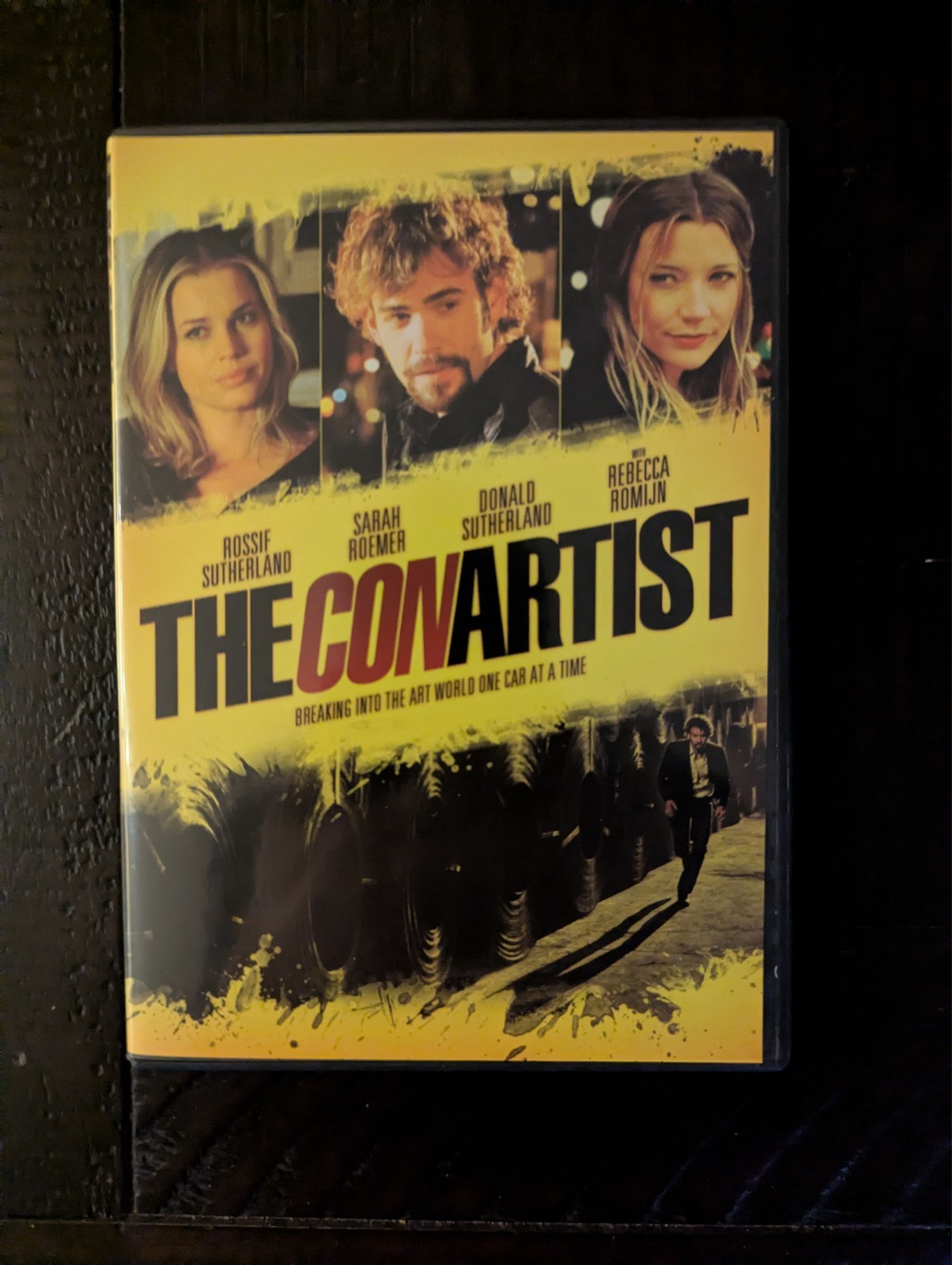 Con Artist DVD Out of Print RARE Donald Sutherland / Rebecca Romijn OOP