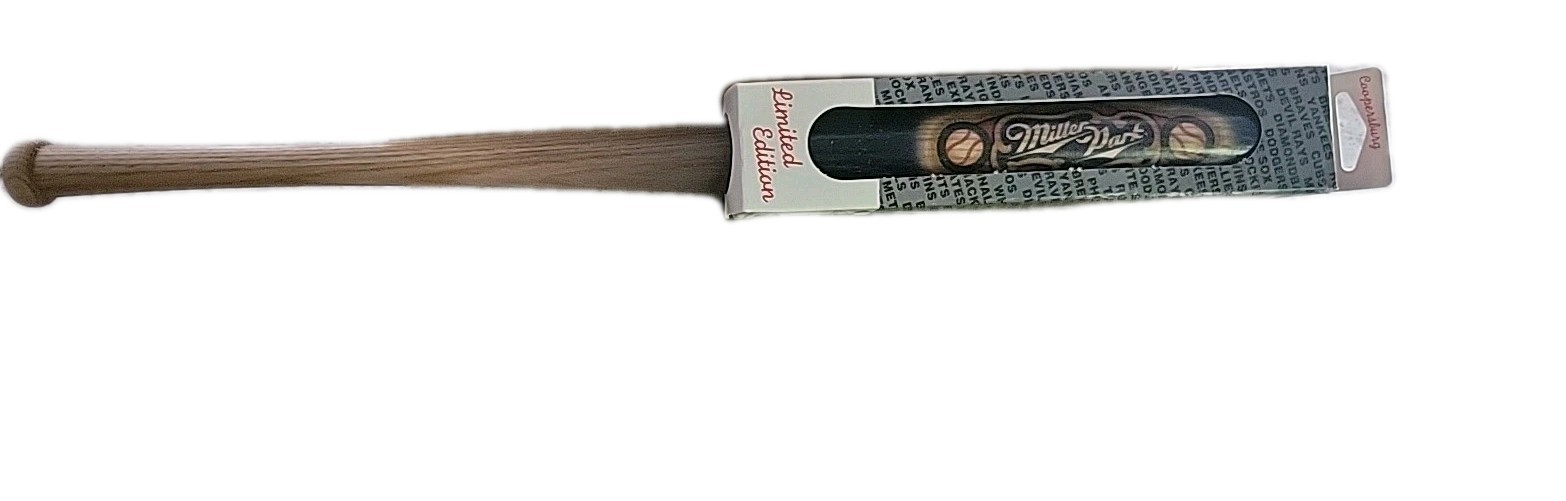 VINTAGE 2000\'s Milwaukee Brewers 17 Inch Blue Miller Park Mini Bat, VERY NICE VINTAGE 2000\'s Milwaukee Brewers 17 Inch Blue Miller Park Mini Bat, VERY NICE
