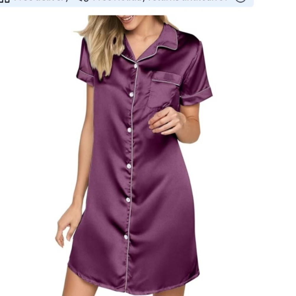 Purple Nightgown 3x