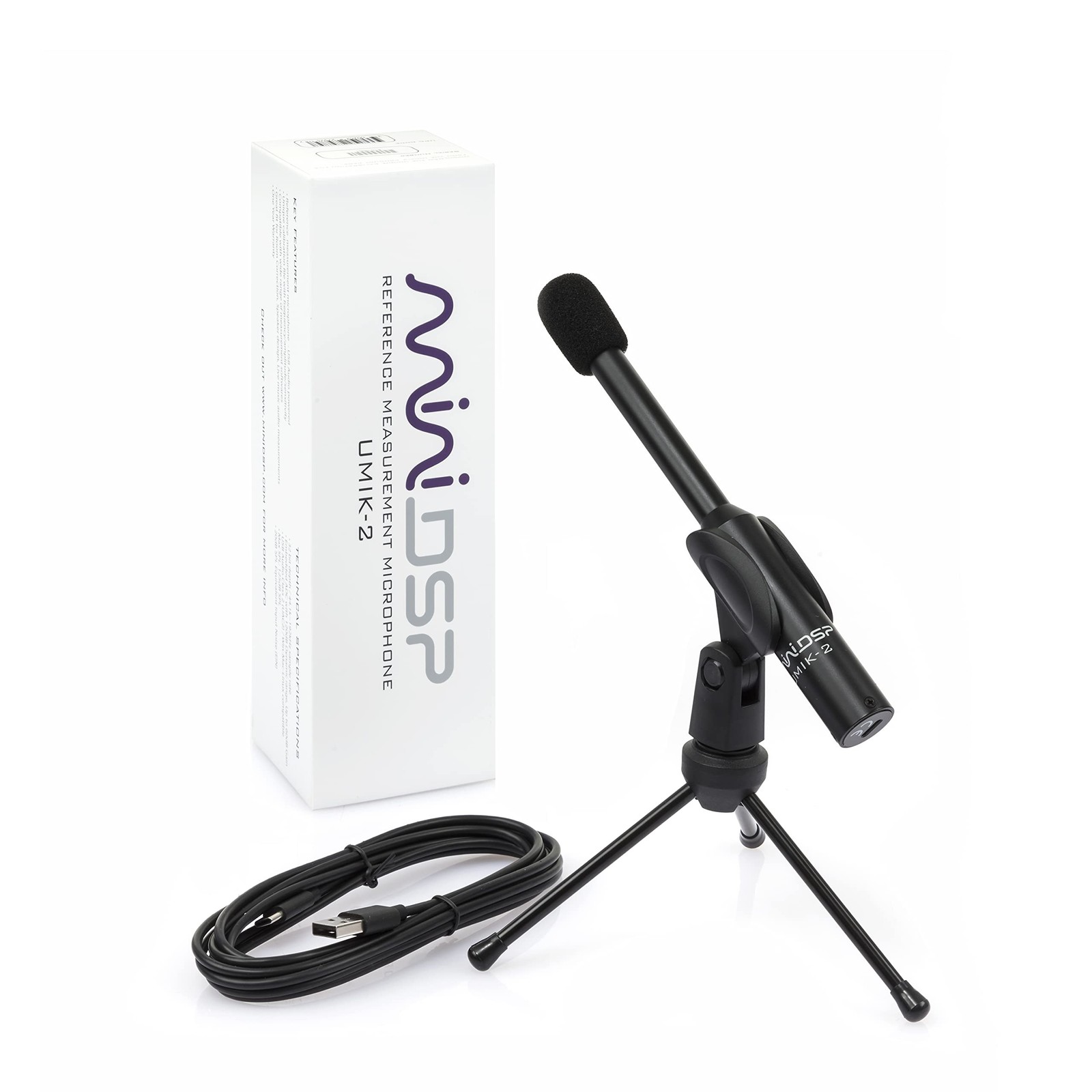 miniDSP, UMIK-2 USB Reference Measurement Microphone miniDSP, UMIK-2 USB Reference Measurement Microphone