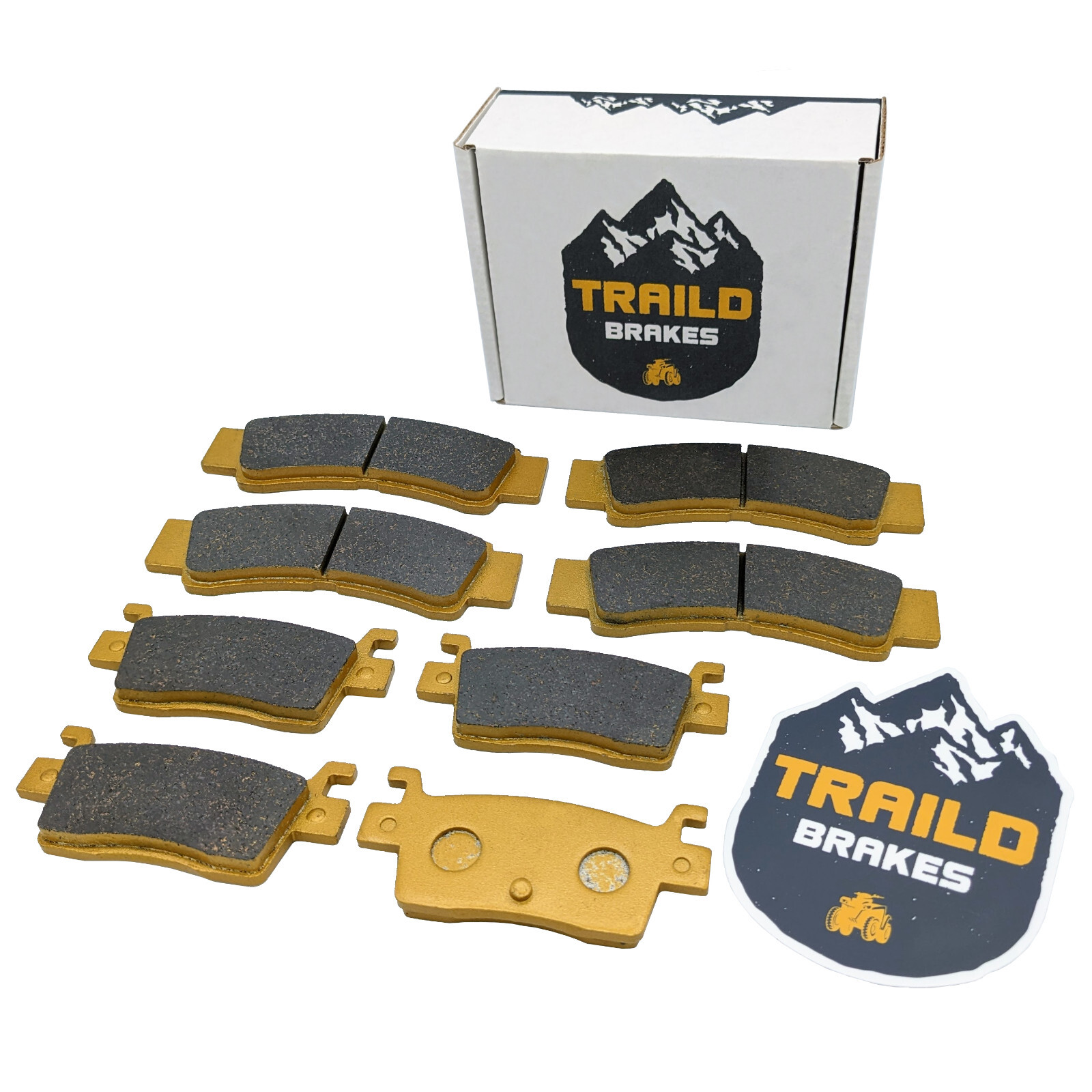 Traild Kawasaki KRX/KRX4 1000 2020-2026 Ceramic Brake Pad Set Front & Rear