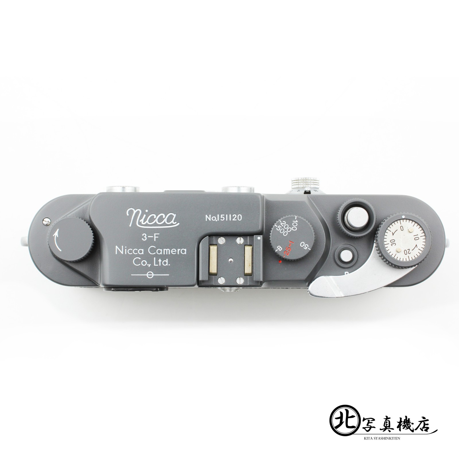 [Top MINT] GRAY Repainted Nicca 3F Rangefinder 35mm Film Camera Body From JAPAN