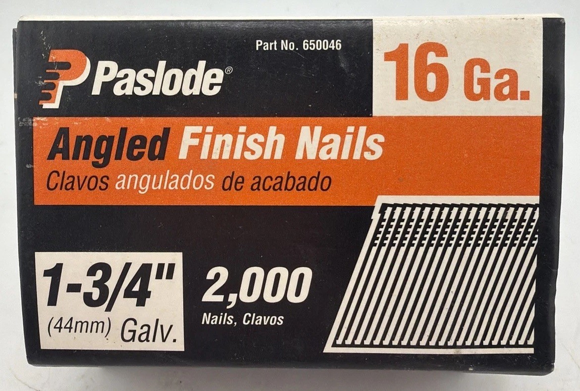 Paslode 650046 Angled Finish Nails 1 3/4\ Paslode 650046 Angled Finish Nails 1 3/4\