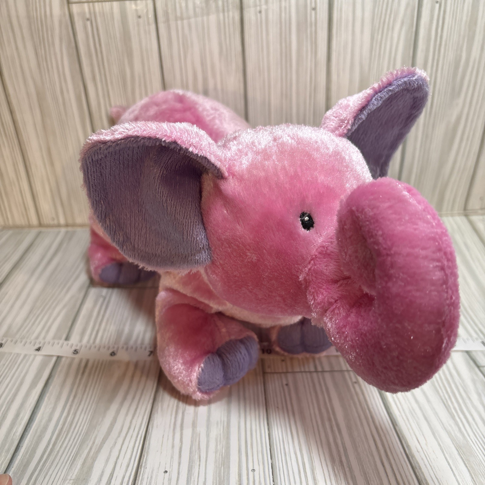 Baby Gund Chubbles Elephant 5832 Pink Purple Plush Soft Toy Stuffed RARE HTF V