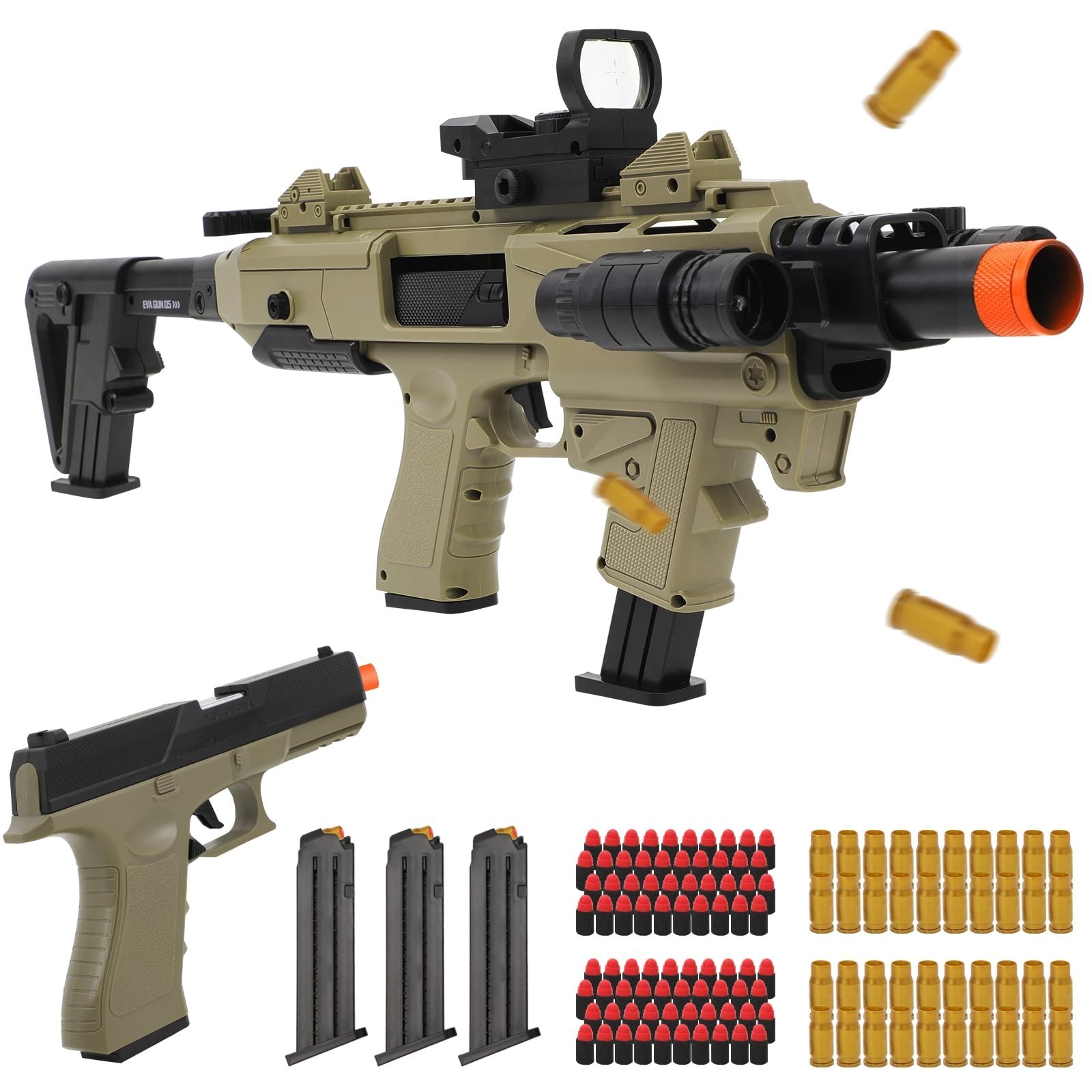 Two Modes Toy Gun Sniper Rifle with Shell Ejecting Realistic Soft Bullet Toy ... Two Modes Toy Gun Sniper Rifle with Shell Ejecting Realistic Soft Bullet Toy ...