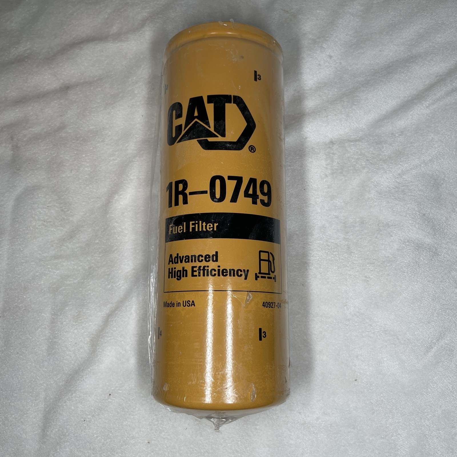 Genuine CAT OEM 1R-0749 Fuel Filter Advanced High Efficiency Spin-on Genuine CAT OEM 1R-0749 Fuel Filter Advanced High Efficiency Spin-on