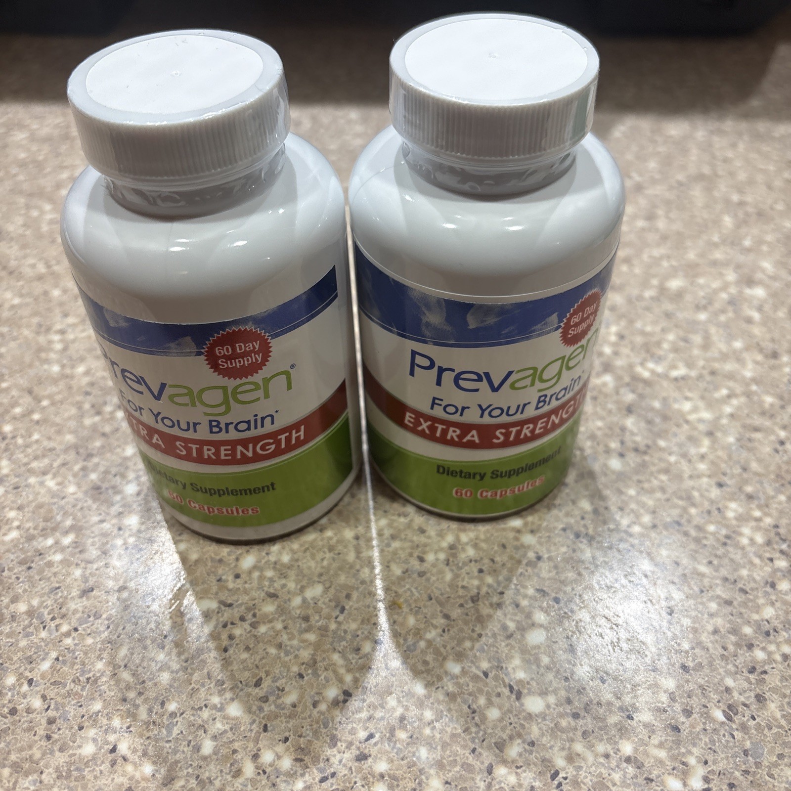 Prevagen Extra Strength 20mg Capsules - 60 Count - 2 Pack (120-Day Supply) NEW Prevagen Extra Strength 20mg Capsules - 60 Count - 2 Pack (120-Day Supply) NEW
