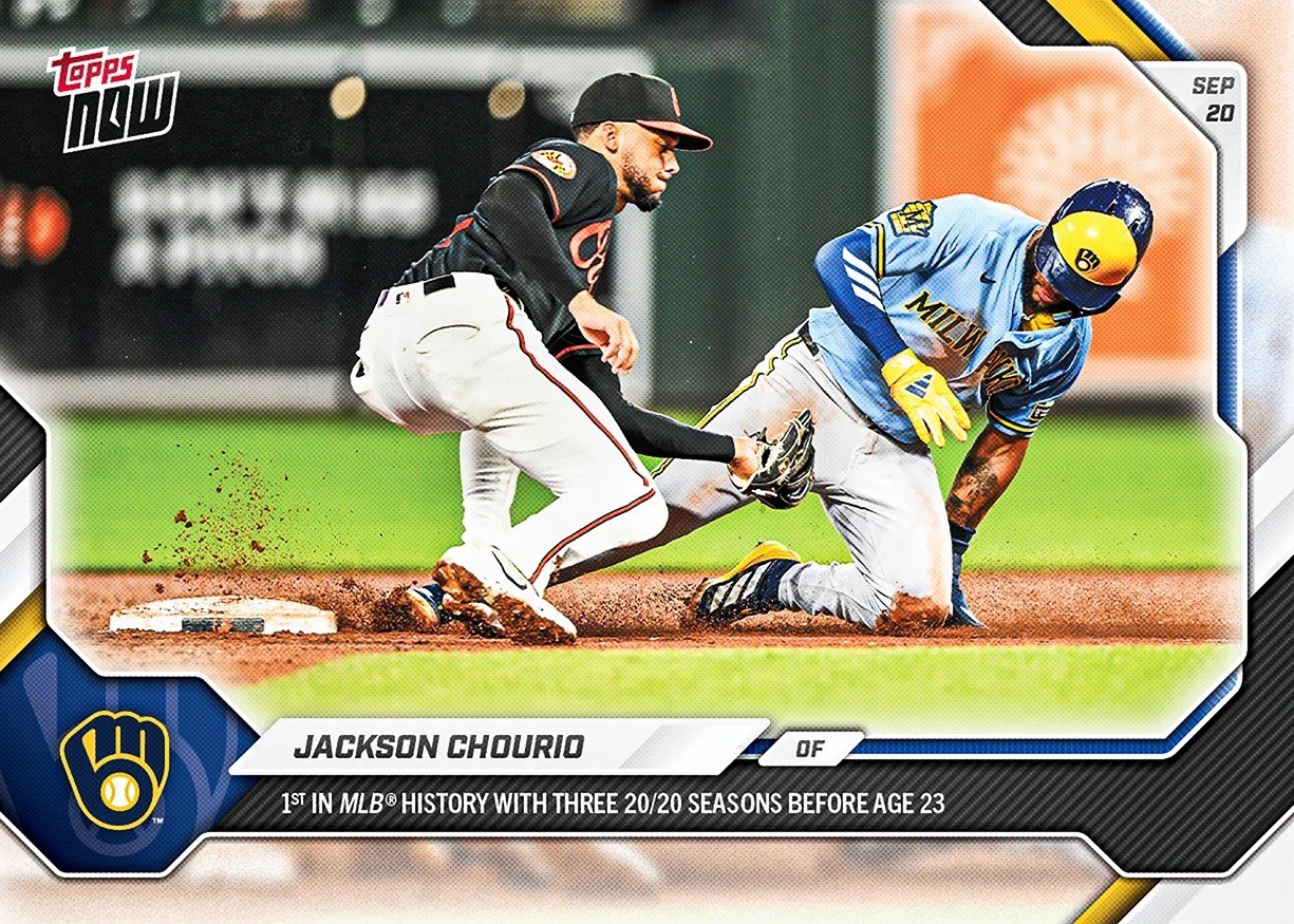 *PRE SALE* Jackson Chourio - 2026 MLB Topps NOW® - Card 698