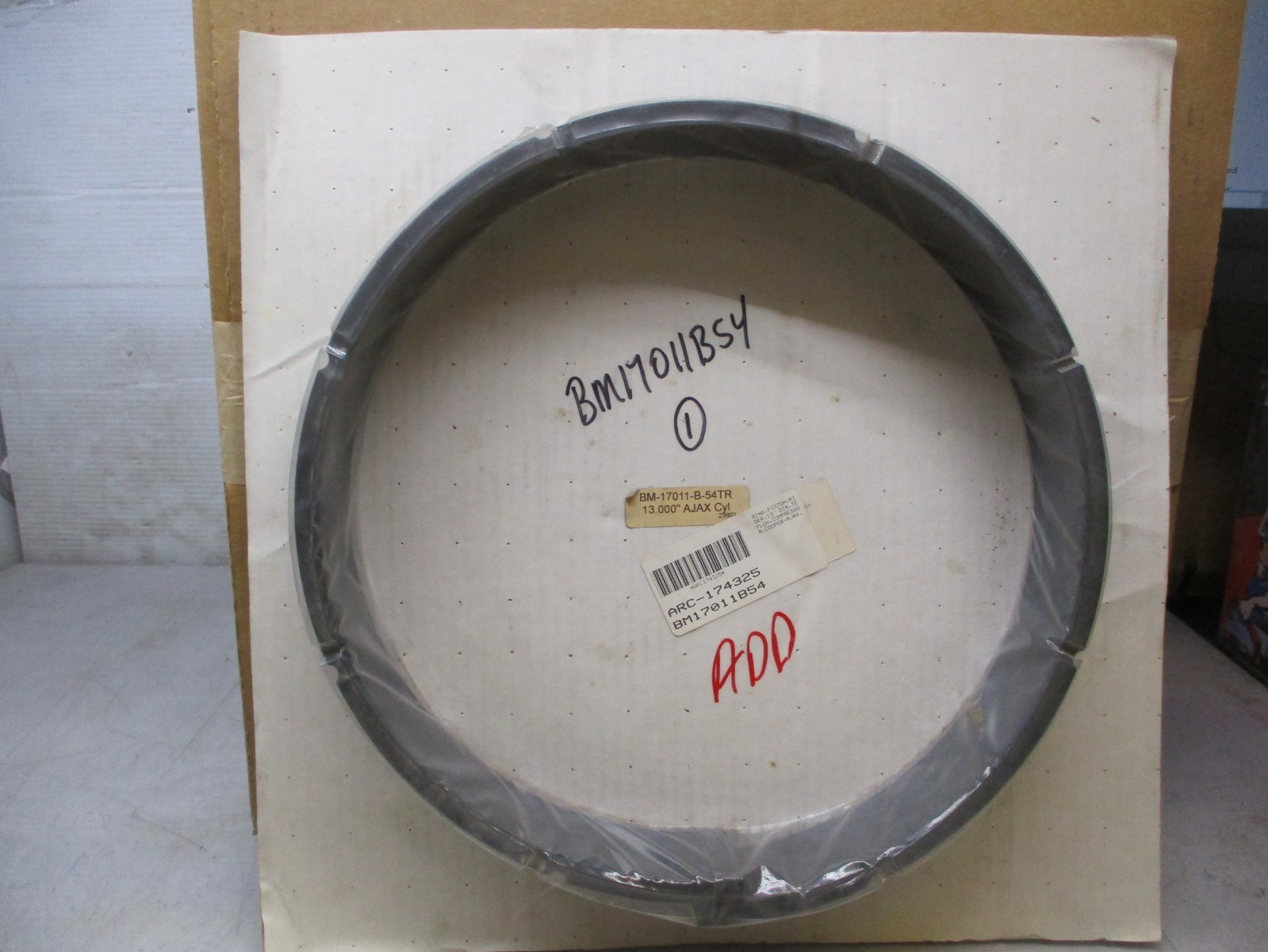 COOPER-AJAX BM17011B54 PISTON RING 13\ COOPER-AJAX BM17011B54 PISTON RING 13\