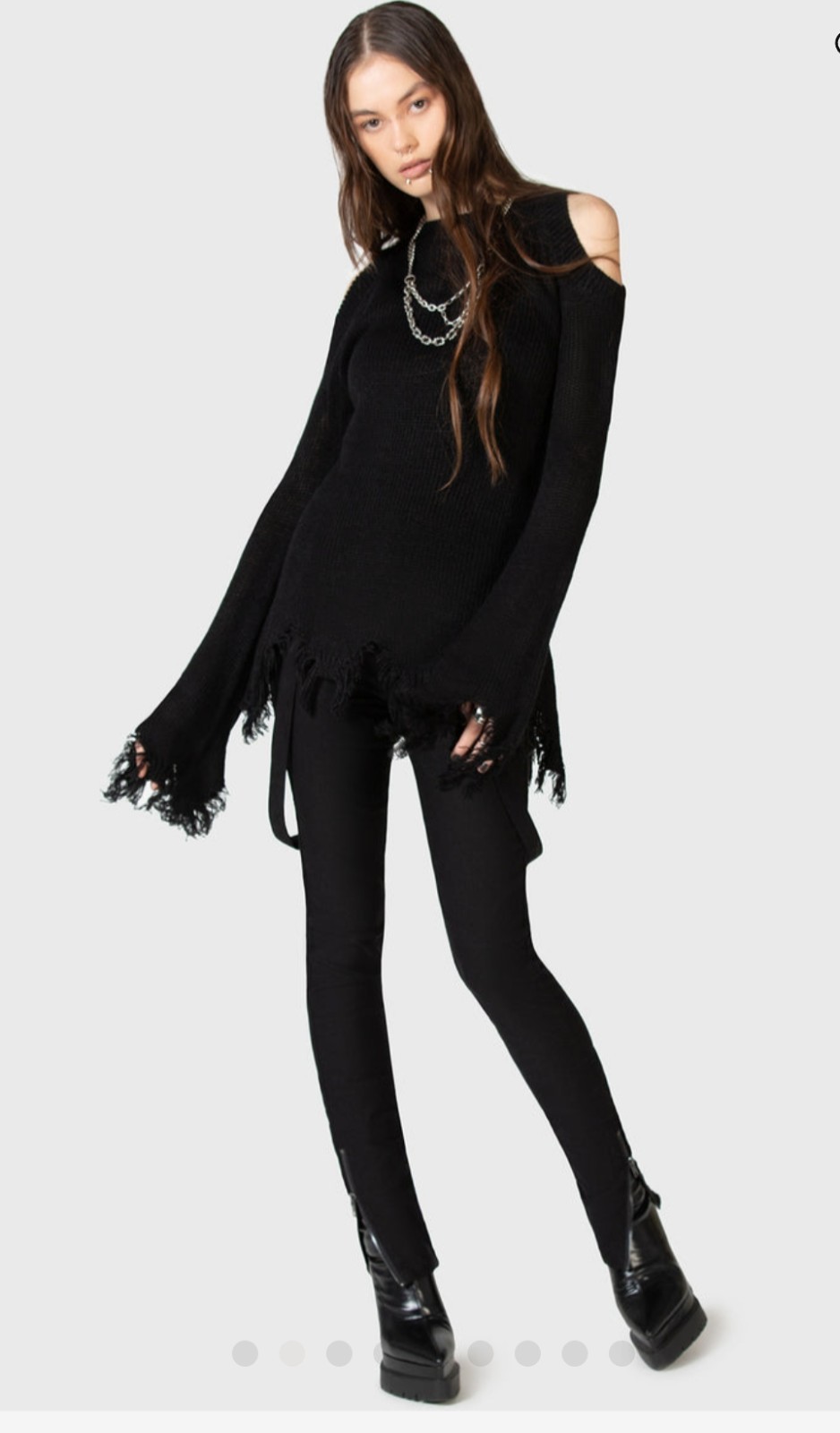 🖤 Kihilist by Killstar Strange Vanity Trousers UK 3xl 🖤 Kihilist by Killstar Strange Vanity Trousers UK 3xl