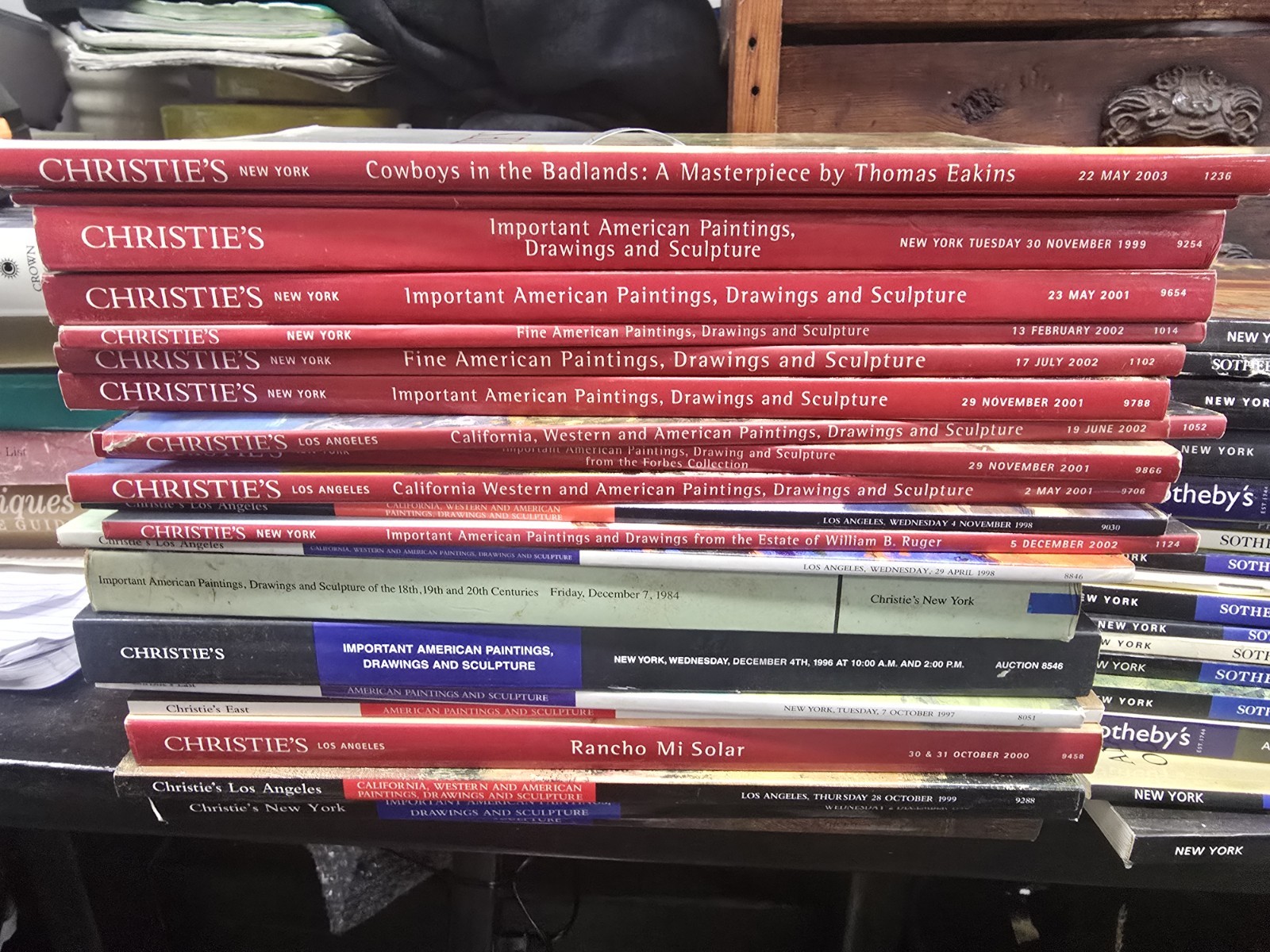 Lot Of 21 Christie’s Auction Catalog Paintings Fine Art Lot Of 21 Christie’s Auction Catalog Paintings Fine Art