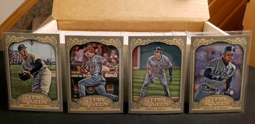 2012 Complete Topps GYPSY QUEEN SET *** (300) Cards #1-300  Trout RC   MINT
