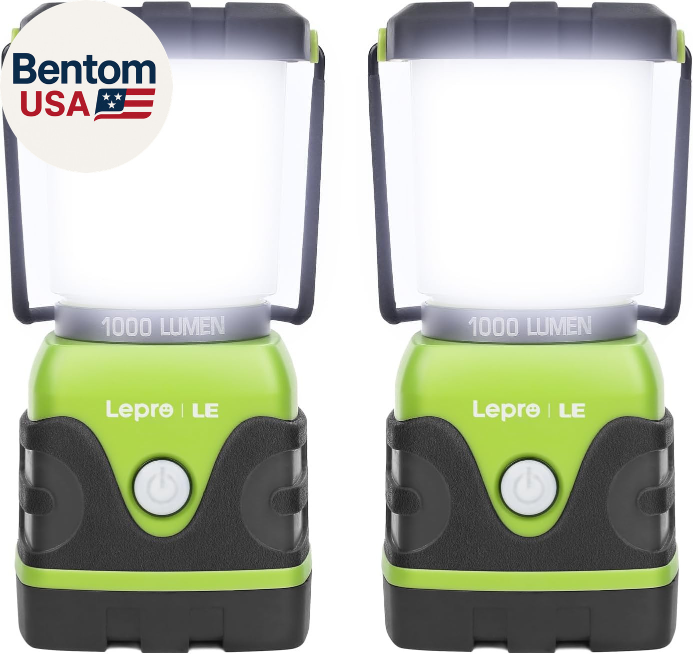 LE 1000LM Battery Powered LED Camping Lantern, Waterproof Tent Light with 4 Ligh LE 1000LM Battery Powered LED Camping Lantern, Waterproof Tent Light with 4 Ligh