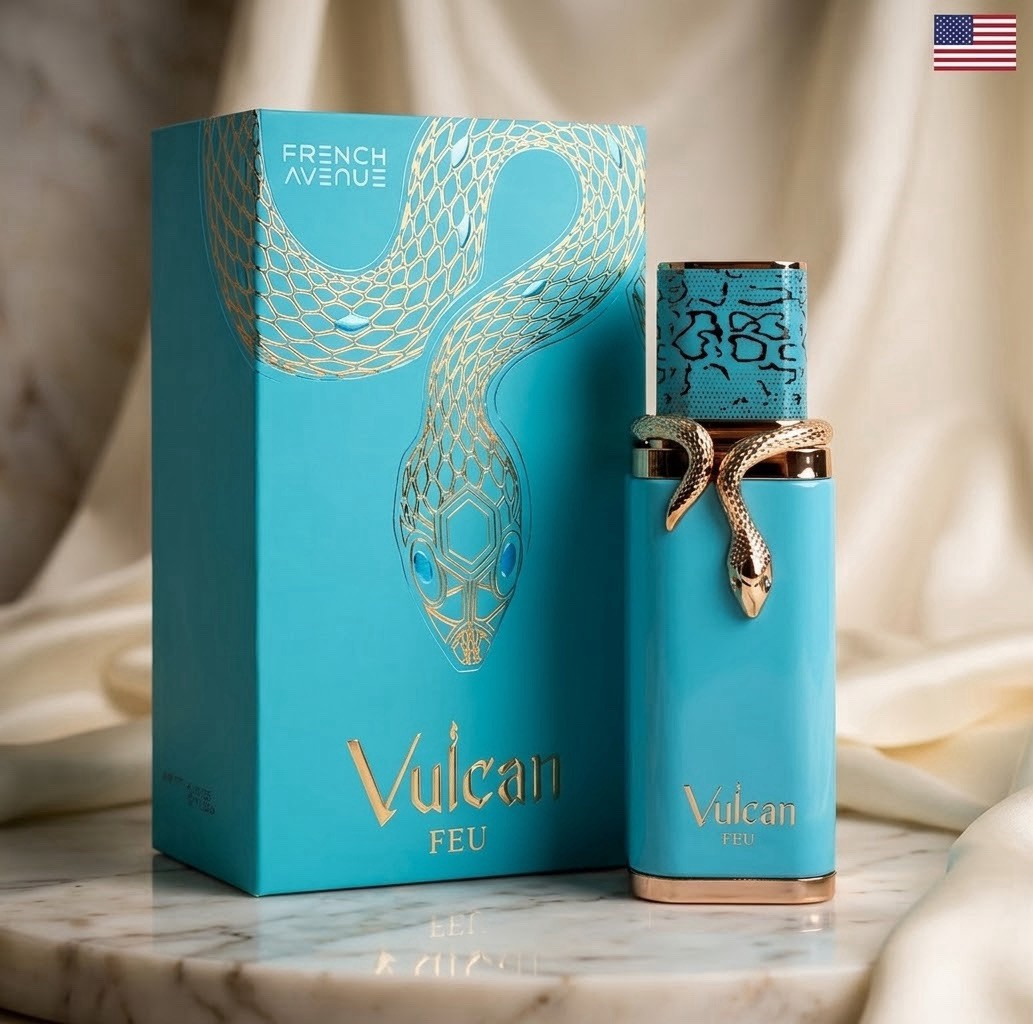 French Avenue Vulcan FEU Eau De Parfum 100ml / 3.4 oz Spray New Luxury Fragrance