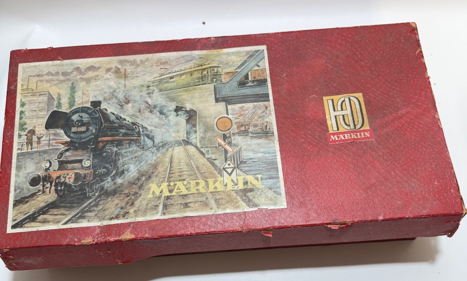 Vtg Marklin HO F 846/4 Starter Set SET 800 DB Electric Loco 346 Incomplete Set Vtg Marklin HO F 846/4 Starter Set SET 800 DB Electric Loco 346 Incomplete Set