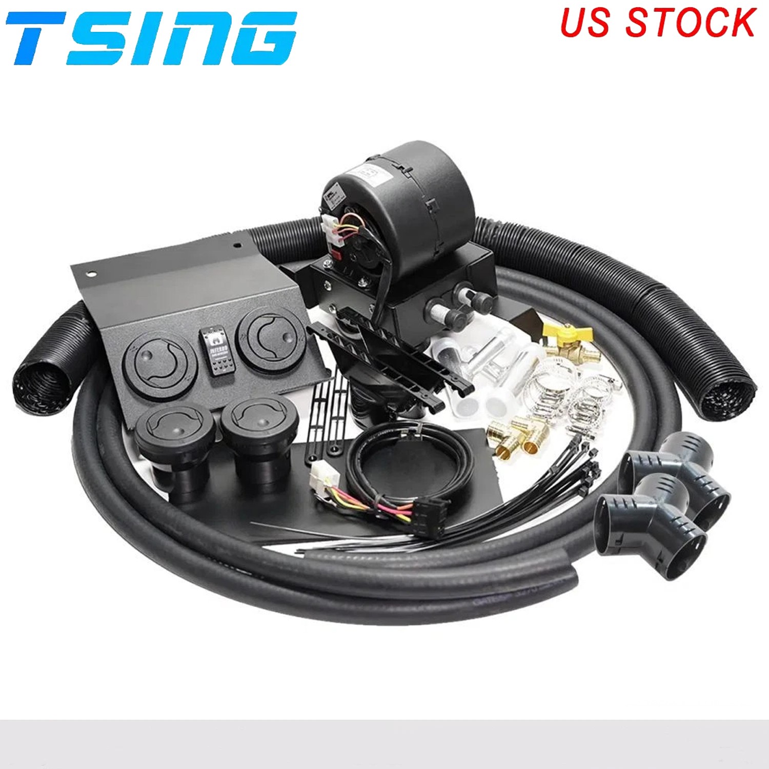 For Can-Am Defender 2016-2021 SSHK621-00 Cab Heater Kit W/ Defrost Vents
